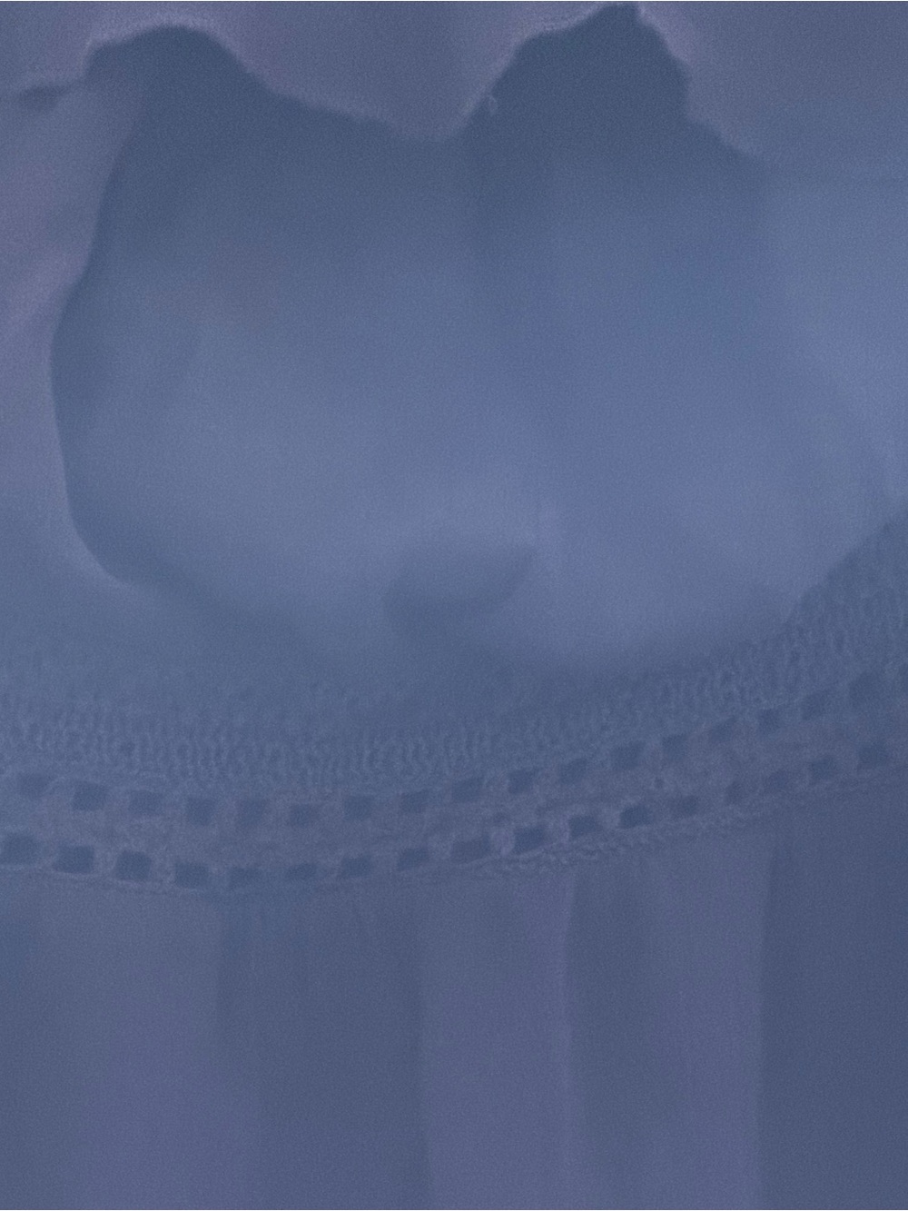 Strapless Ruffle Maxi Dress - Navy - Picture 3 of 6